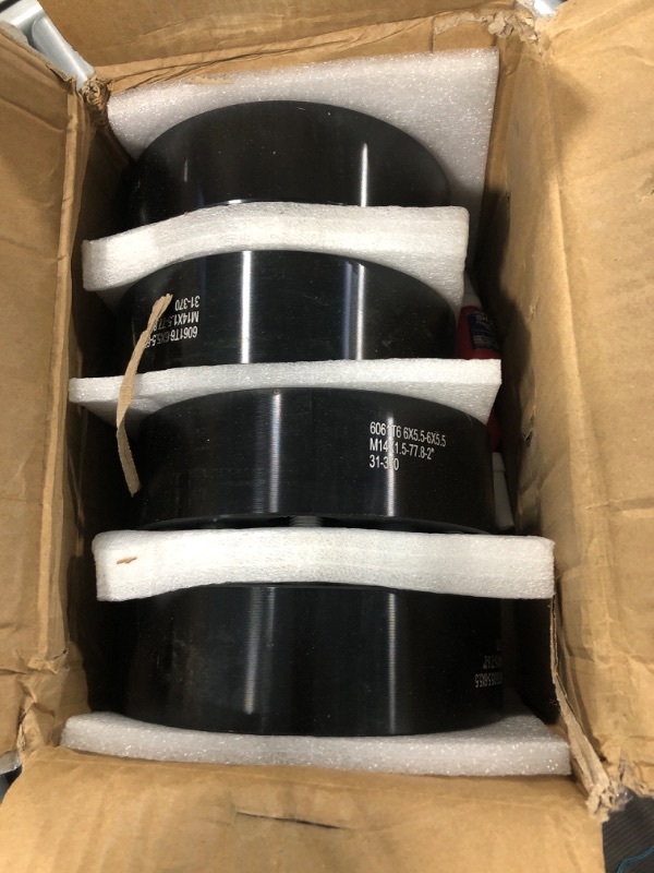 Photo 1 of YIZBAP 4PCS 4x4 Wheel Spacers, 2 inch 4x101.6mm Wheel Spacers 62mm Hub Bore with 1/2-20 Thread Pitch for EZ Go EZGO Cart Club Car