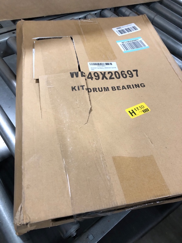 Photo 2 of WE49X20697 Dryer Bearing Kit by Seentech Exact Fit GE Dryer (Include: WE3M26 Top Bearing, WE1M333 Glide Slides, WE1M1067 Dryer Bearing Drum Slide, 137292700 Dryer Drum Belt, WE09X20441 Dryer Felt)