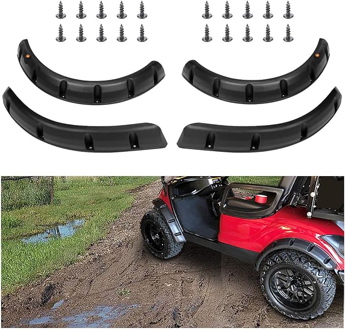 Photo 1 of 10L0L 4pcs Golf Cart Front Rear Fender Flares Fits Yamaha Drive G29