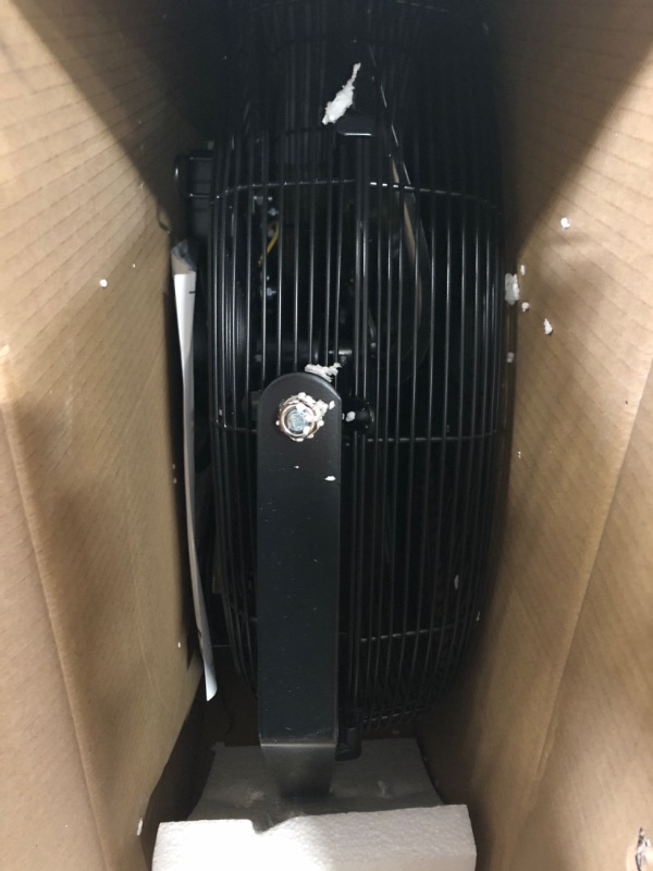 Photo 2 of Tornado - 18 Inch High Velocity Industrial Wall Fan with TEAO Enclosure Motor - 4000 CFM - 3 Speed - 6.5 FT Cord - Industrial, Commercial, Residential Use - UL Safety Listed