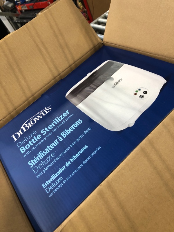 Photo 1 of Dr. Brown's Deluxe Electric Baby Bottle and Pacifier Sterilizer Deluxe Sterilizer