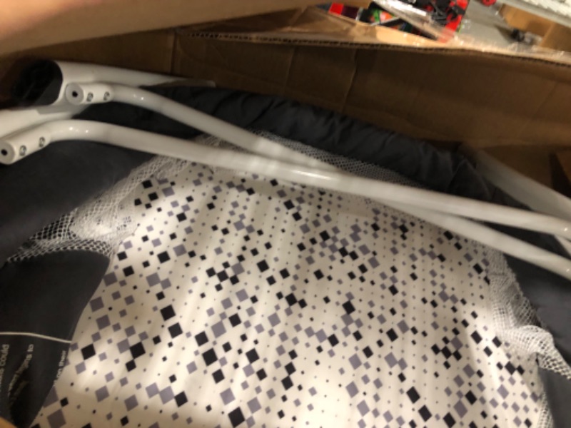 Photo 1 of Bellababy Bassinet, Baby Crib, Lightweight and Breathable Mesh Design, Easy to Clean,Gray Grey