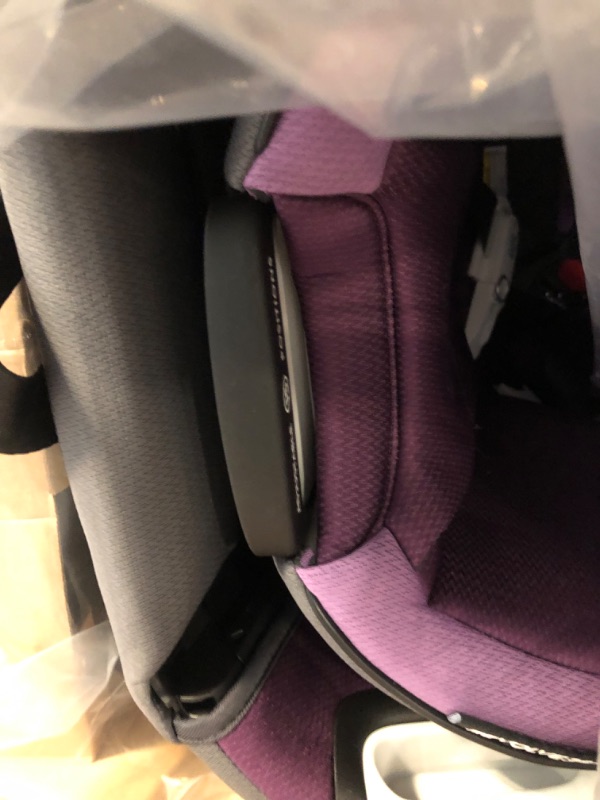 Photo 3 of Evenflo Gold Revolve360 Slim 2-in-1 Rotational Car Seat with SensorSafe (Amethyst Purple) Gold Revolve Slim Sensorsafe Amethyst Purple