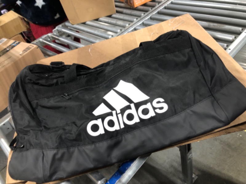 Photo 2 of Adidas Defender 4 Large Duffel Bag One Size Black/White