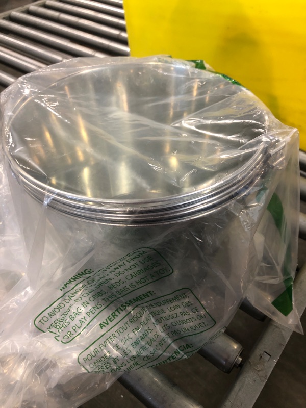Photo 1 of 5-Quart Galvanized Pail Beer Bucket 9x9x7 inches (Pack of 3) 3Pack