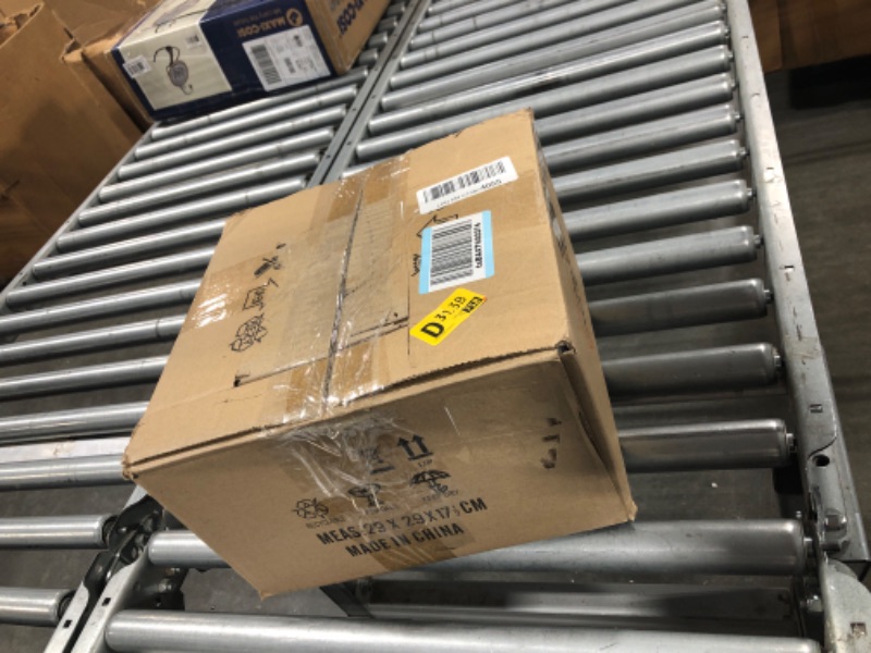 Photo 1 of FRIDEKO HOME Light Fixtures Ceiling Mount - Black Hallway Light Fixtures Ceiling Crystal Semi Flush Mount Ceiling Light Bedroom Ceiling Lights for Kitchen Living Room Bathroom Porch 8.86 inch Ceiling Light