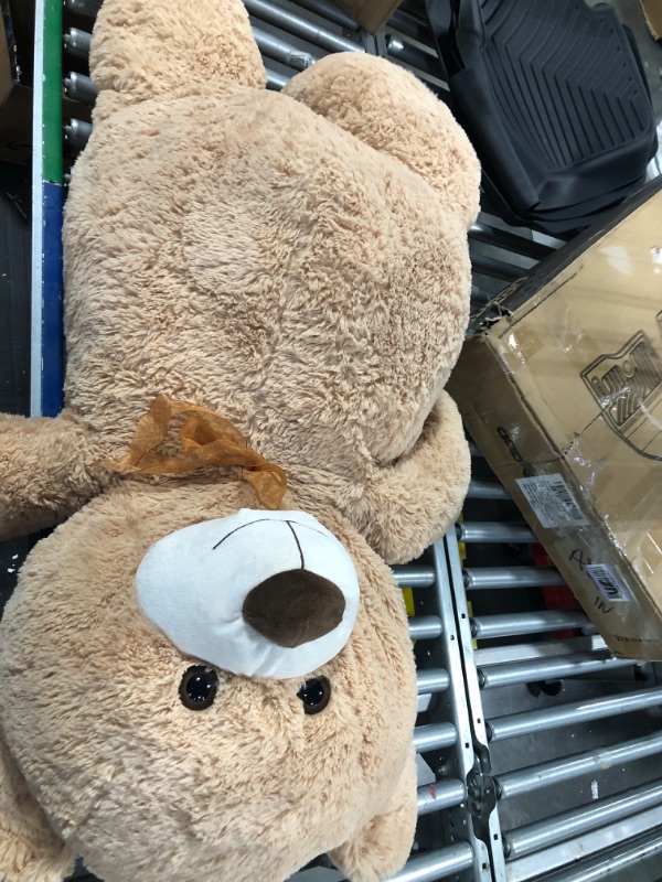 Photo 1 of XXL Teddy Bear 43 inch Giant Plush Bears Cute Stuffed Animal Plush Toys 110cm Large Bear Cuddly Doll Gift for Kids Boys Girls Birthday Christmas Valentine's Day (3.6ft / 43.3inch, Light Brown)