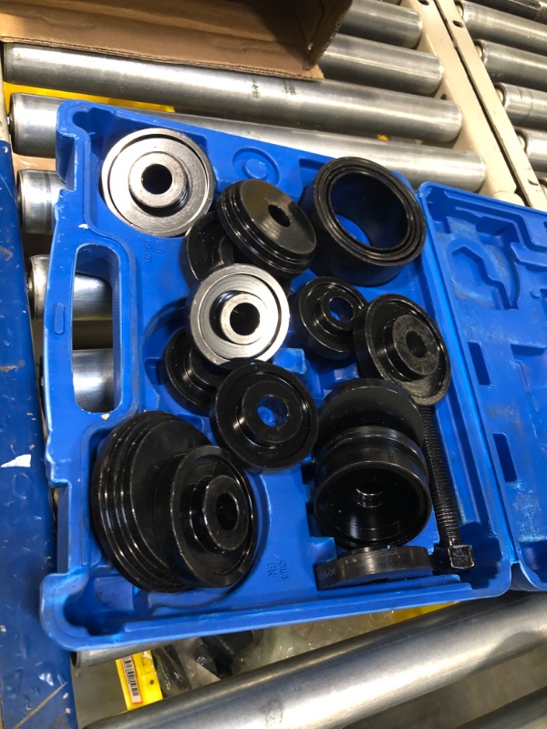 Photo 1 of DASBET 23-Piece Front Wheel Drive Bearing Puller Adapters Puller Press Replacement Installer Removal Tool Kit