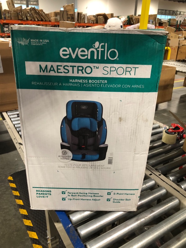Photo 3 of Evenflo Maestro Sport Harness Booster Car Seat Palisade