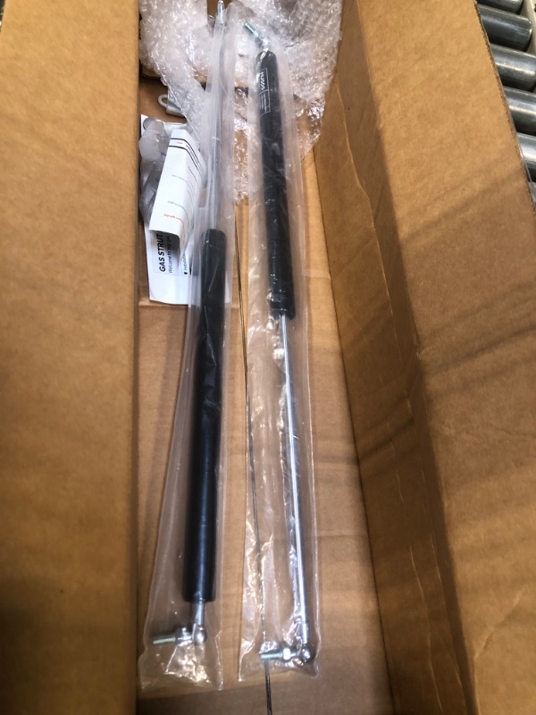 Photo 1 of 23 inch 200lb/890N Gas Strut Shock Lift Support for RV Bed Storage Lid Tonneau Cover Basement Door Floor Hatch Cargo Box Container Vending Custom Window Trailer Roof Top Struts, Set of 2 HUOPO