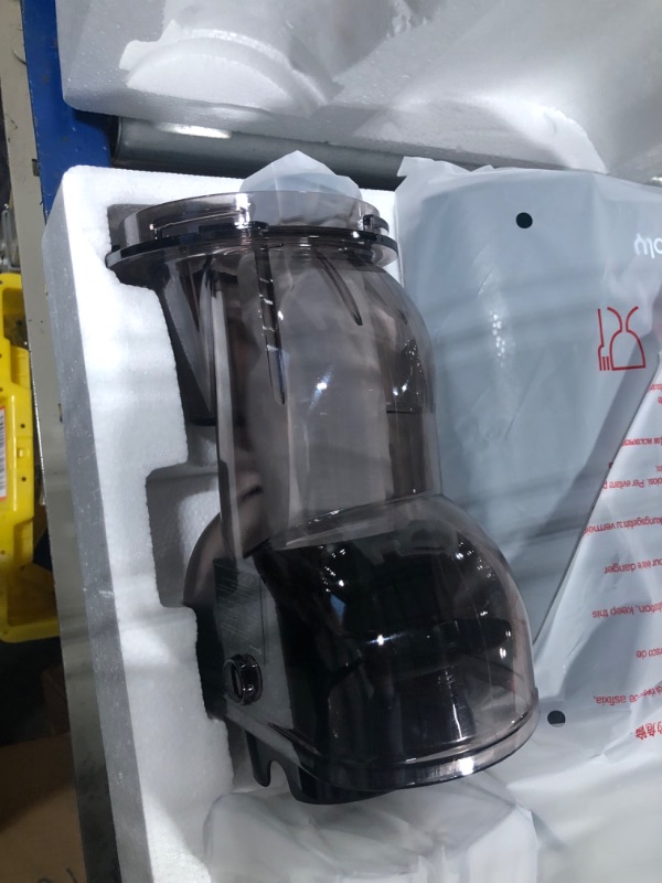 Photo 1 of Masticating Juicer Machines, 250W 3.5-inch (88mm) Slow Cold Press Juicer with Large Feed Chute, Electric Masticating Juicers for Vegetables and Fruits, Easy to Clean with Brush Green