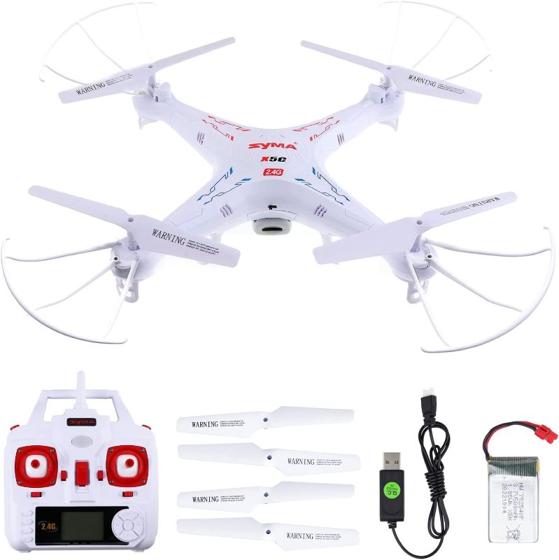 Photo 1 of Cheerwing Syma X5SW-V3 WiFi FPV Drone with Camera, 4pcs 650mAh Batteries and 4-in-1 Charger