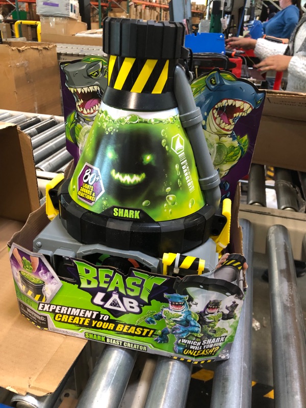 Photo 3 of Beast Lab – Shark Beast Creator. Add Ingredients & Follow The Experiment's Steps to Create Your Beast! with Real Bio Mist & 80+ Lights, Sounds and Reactions – Shark Style May Vary Sharks