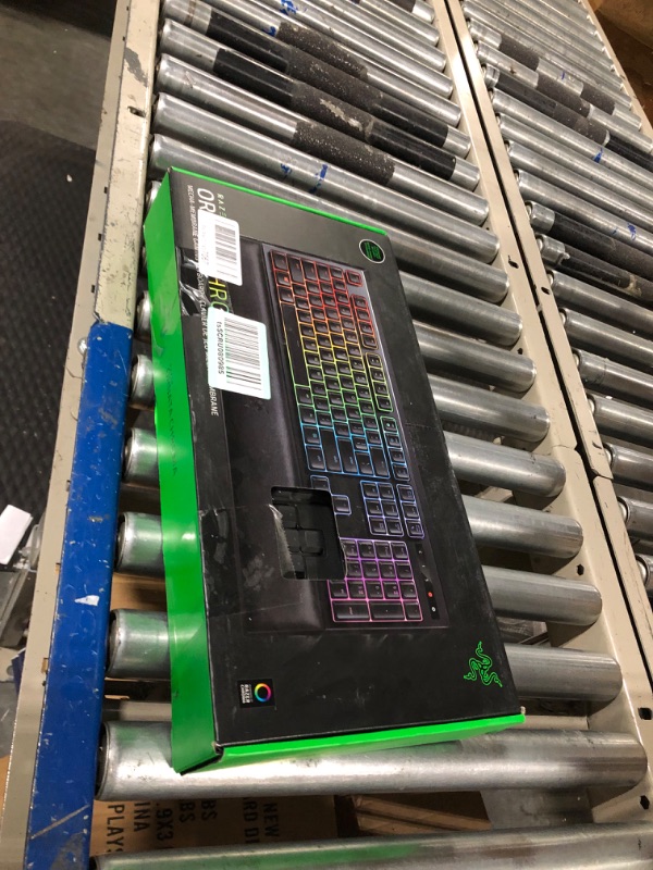 Photo 1 of RAZER ORNATA Expert: Mecha-Membrane - Individually Backlit Mid-Height Keys - Leatherette Wrist Rest - Gaming Keyboard - Gaming Keyboard (RZ03-02041800-R3U1)