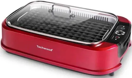 Photo 1 of  Techwood Indoor Smokeless Grill - Home | Color: Red