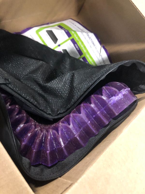 Photo 1 of Purple Royal Seat Cushion - Seat Cushion for The Car Or Office Chair - Temperature Neutral Grid