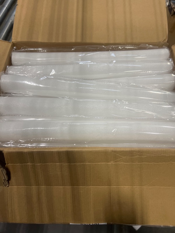 Photo 3 of 50 Pcs LED Foam Stick White Light up Glow in the Dark Foam Light Sticks 18.9 Inch Long Glow Wands for Wedding, Birthday, Rave, Concert, Camping, Festival, Battery Powered