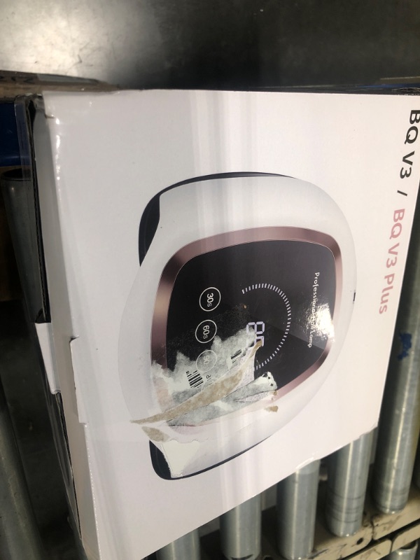 Photo 1 of UV LED Nail Lamp, Gugusure Upgrade 180W Nail Dryer for Gel Polish with LCD Display, Auto Sensor and 4 Timer Settings, Professional Gel Curing Lamp Gel Polish Light with 42 LED Beads for Salon and Home