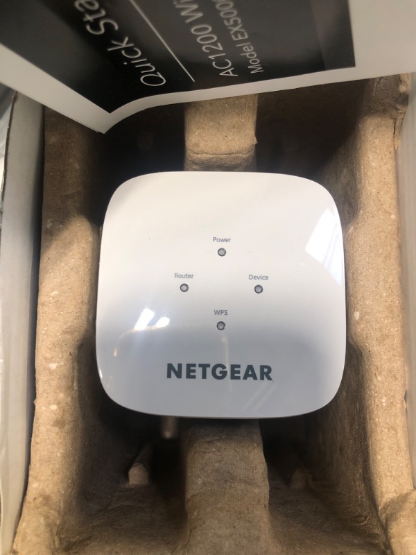 Photo 1 of NETGEAR WiFi Range Extender EX5000 - Coverage up to 1500 Sq.Ft. and 25 Devices, WiFi Extender AC1200