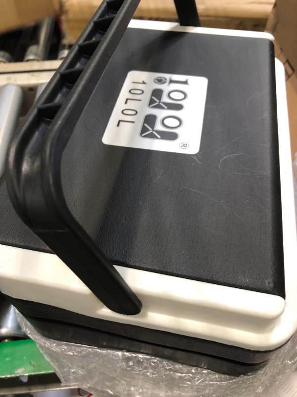 Photo 1 of 10L0L Golf Cart Ice Cooler Universal Insulated Portable Cooler Lightweight Ice Chest Box with Mounting Bracket Kit for Yamaha,EZGO,Club Car