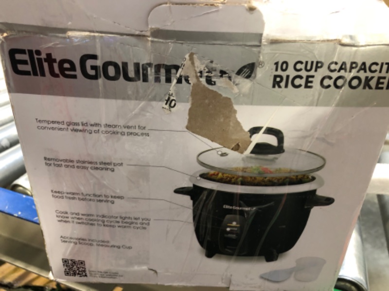 Photo 3 of 10-Cup Rice Cooker with Stainless Steel Cooking Pot