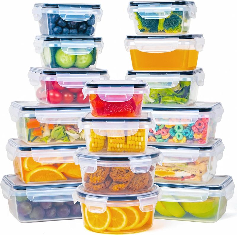 Photo 1 of 20 Piece Food Storage Container with Lids 