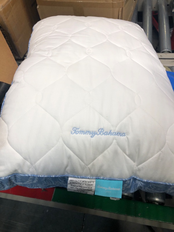 Photo 1 of **ONLY ONE**    -Tommy Bahama Quilted Pillow (Blue)