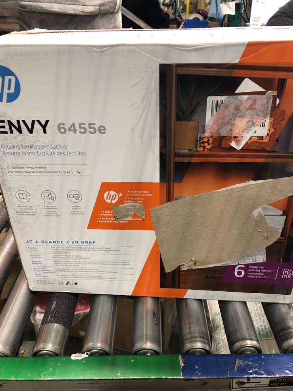 Photo 2 of HP ENVY 6455e Wireless Color All-in-One Printer with 6 Months Free Ink with HP+ (223R1A)