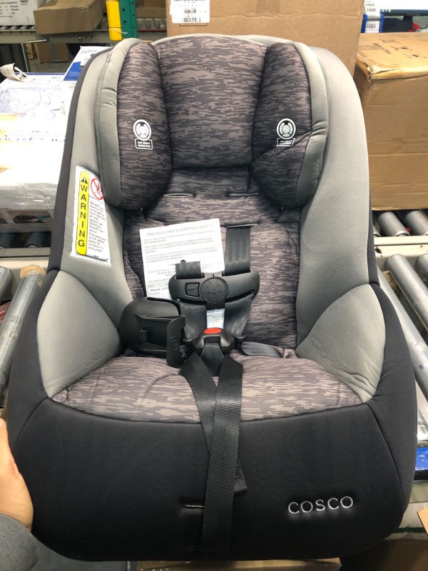 Photo 1 of Cosco Mighty Fit 65 DX Convertible Car Seat (Heather Onyx Gray)