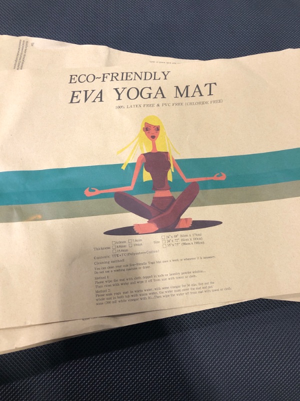 Photo 4 of 12 pcs
ECO FRIENDLY EVA YOGA MAT (CODE YOGA001)