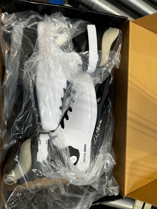 Photo 1 of RollingBunny Inline Skates for Women Girls - Fitness Inline Skates for Outdoor and Indoor, with Durable Outer Shell and Ankle Support, ABEC-7 Bearings, Solid and Comfortable US 8?W8-8.5)