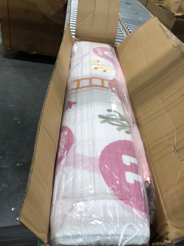 Photo 1 of Baby Playpen, Baby Playpen with Mat, Playpen for Babies and Toddlers 71"L x 60"W x 26"D Indoor Large Playpen Safety Baby Fence Play Area, Valentines Day Gifts for Kids (Pink)