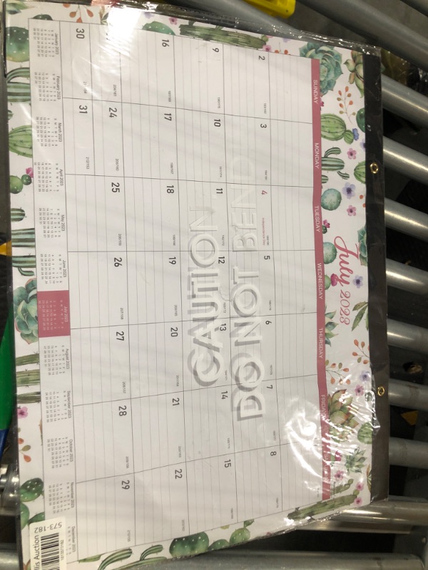 Photo 2 of 2024 Desk Calendar - 2024 Calendar from January 2024 - December 2024,12 Months Monthly Desk Calendar, 12" x 17", Desk Pad, Large Ruled Blocks, To-do List & Notes, Best Desk Calendar for Organizing