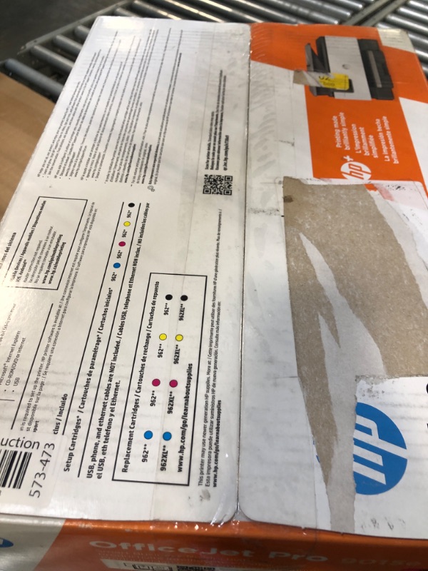 Photo 2 of HP OfficeJet Pro 9015e Wireless Color All-in-One Printer with bonus 6 months Instant ink with HP+ (1G5L3A),Gray