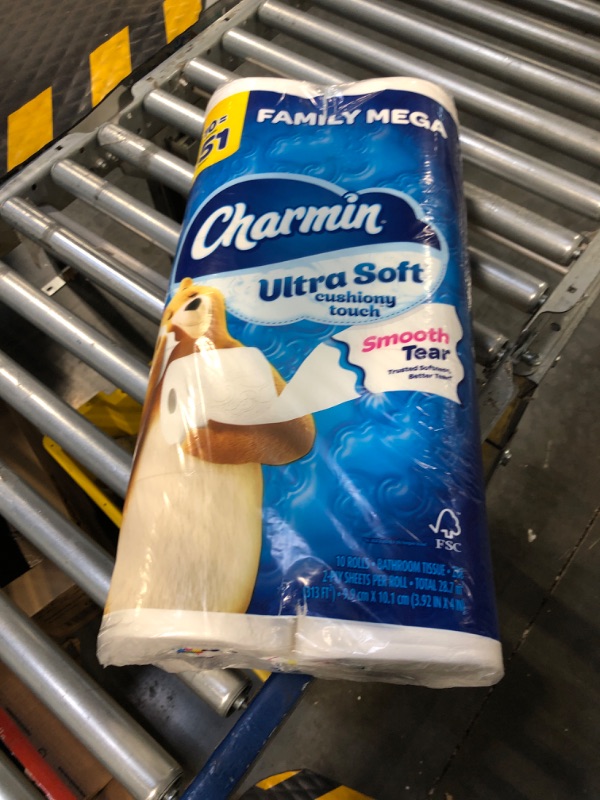 Photo 1 of  Charmin ultra soft 10 pack