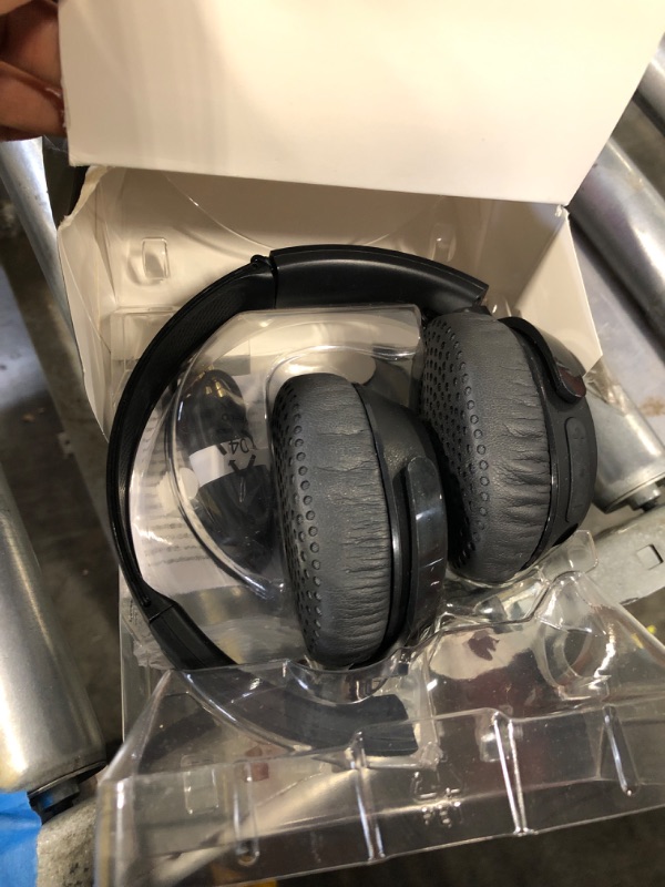 Photo 1 of Skullcandy Riff 2 On-Ear Wireless Headphones, 34 Hr Battery, Microphone, Works with iPhone Android and Bluetooth Devices - Black True Black Riff Wireless 2