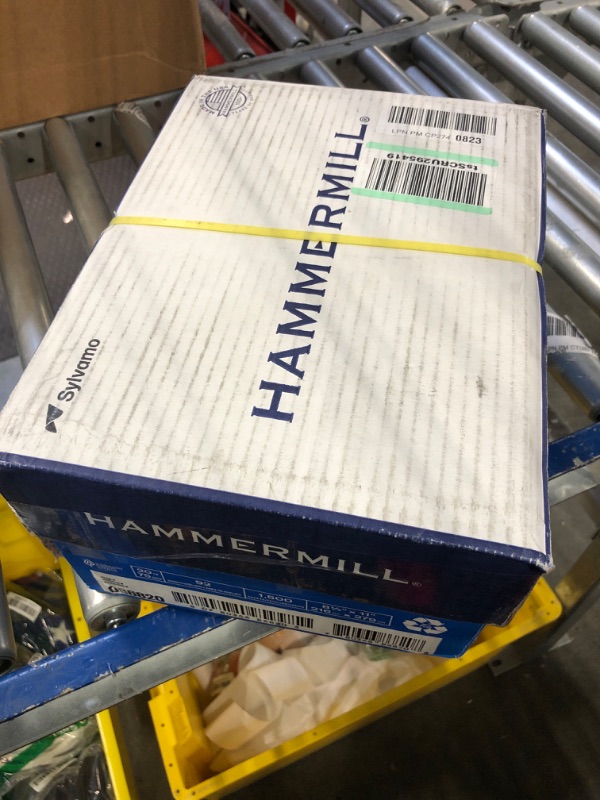 Photo 2 of Hammermill Paper, Great White 30% Recycled Copy Paper, 20lb, 8.5 x 11, Letter, 92 Bright, 1,500 Sheets/3