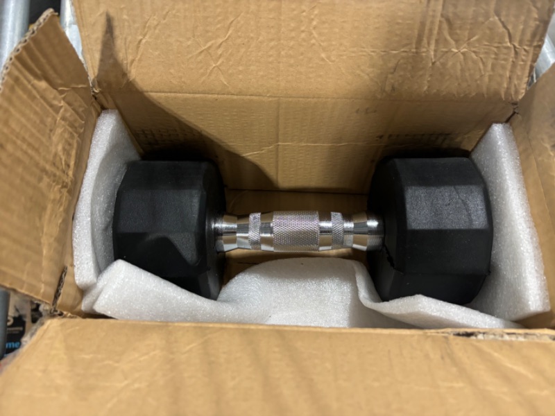 Photo 3 of CAP Barbell Coated Dumbbell Weight | Multiple Handle Options 12-Sided 15 LB