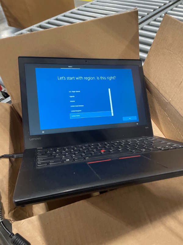 Photo 3 of Lenovo ThinkPad T470 Intel Core i5-6300U 8GB RAM 256GB PCIe NVMe SSD 14" FHD IPS Display, Windows 10 Pro