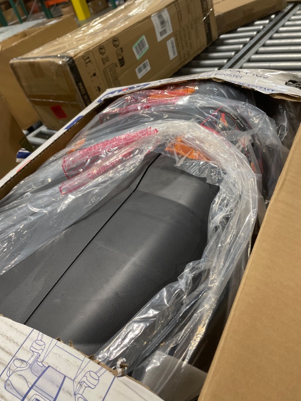 Photo 1 of Chicco KidFit ClearTex Plus 2-in-1 Belt-Positioning Booster Car Seat, Backless and High Back Booster Seat, for Children Aged 4 Years and up and 40-100 lbs. | Obsidian/Black KidFit Plus with ClearTex® No Chemicals Obsidian