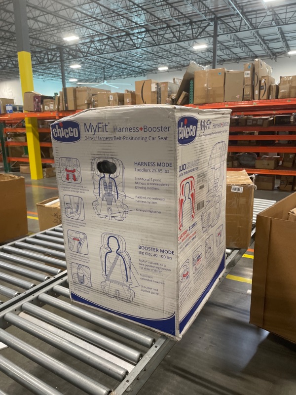 Photo 1 of Chicco MyFit Harness + Booster Car Seat, Fathom