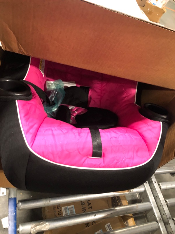 Photo 3 of Disney Baby Onlook 2-in-1 Convertible Car Seat, Rear-Facing 5-40 pounds and Forward-Facing 22-40 pounds and up to 43 inches, Mouseketeer Minnie