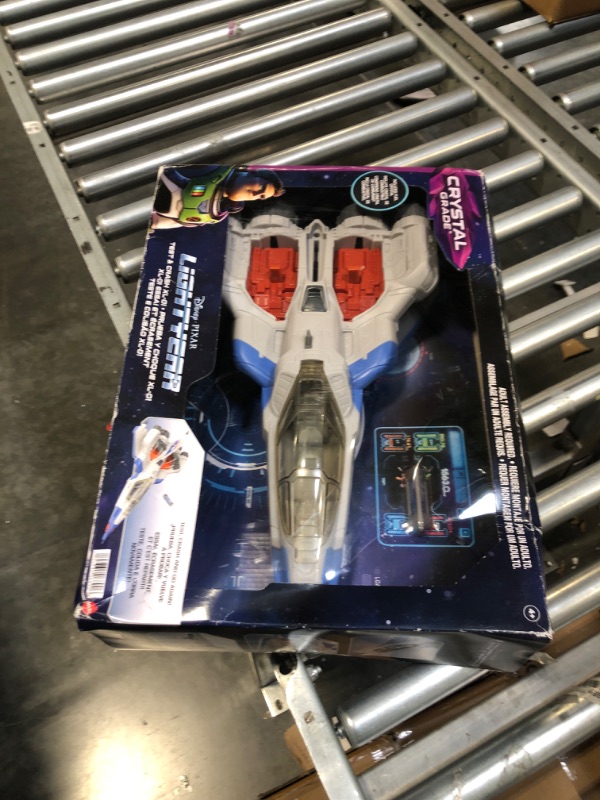 Photo 2 of Disney and Pixar Lightyear Crystal Grade XL-01 Vehicle 21 Inch Spaceship (Walmart Exclusive)