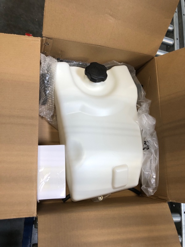 Photo 3 of Fuel Gas Tank with Cap | Compatible with John Deere Scotts Sabre L100 L110 L120 L130 L105 L118 L111 L108 & More | Replace#: GY21876, GY21102, GY20894