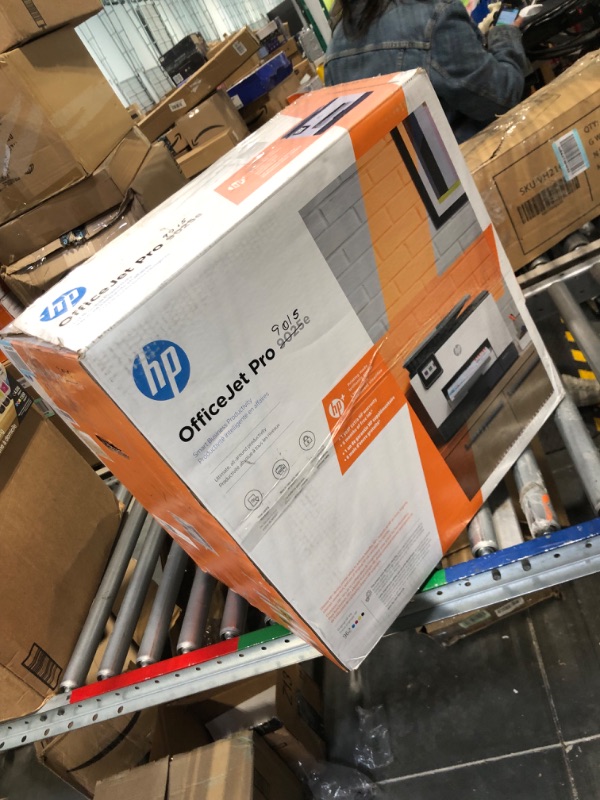 Photo 3 of HP OfficeJet Pro 9025e Wireless Color All-in-One Printer with Bonus 6 Months Instant Ink with HP+ 9025e - Advanced Printer