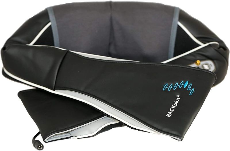 Photo 1 of BackPlus 3-in-1 Neck Shoulder Back Massager – Deep Tissue Shiatsu Massage with Heat – Deep Kneading Stress Relief for Back Pain