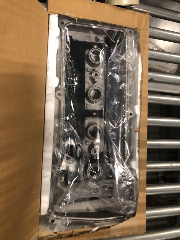 Photo 1 of JDMSPEED New Engine Valve Cover 11201-28033 11201-28014 Replacement For Toyota RAV4 Camry Solara Harrier Highlander Kluger Tarago Scion tC xB 1AZ 2AZ 2001-2015 2.4L Silver