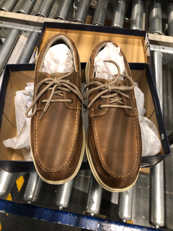 Photo 3 of Dockers Men's Beacon Boat Shoe 10.5 Dark Tan