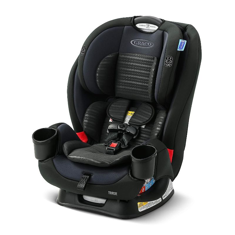 Photo 1 of 
Graco TriRide 3 in 1 Car Seat | 3 Modes of Use from Rear Facing to Highback Booster Car Seat, Clybourne
Color:Clybourne