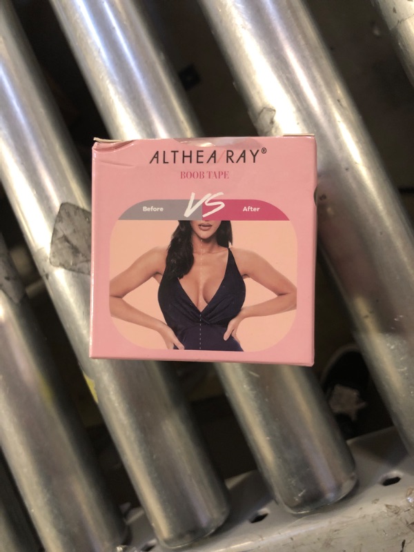 Photo 2 of Altheanray Boob Tape Boobytape for Breast Lift Tape for Large Breasts,A to G Adhesive Bra Tape Silicone Nipple Covers 16.4ft 3 inch x 16.4ft